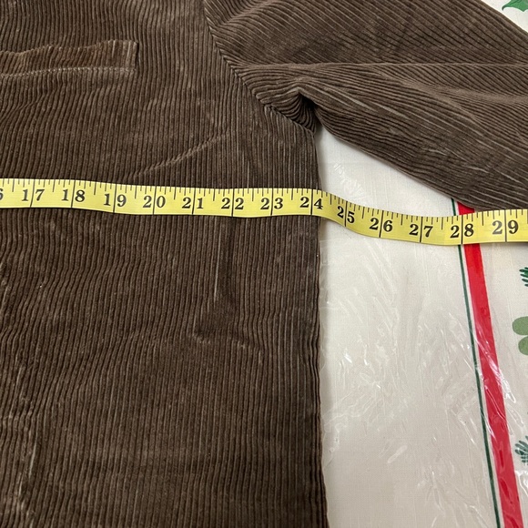 Classic Eddie Bauer Brown Lightweight corduroy blazer Jacket mens Sz large - Picture 12 of 13